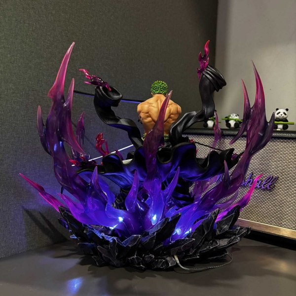 Mô hình Zoro Siêu Ngầu 30 cm JT studio có LED - One Piece