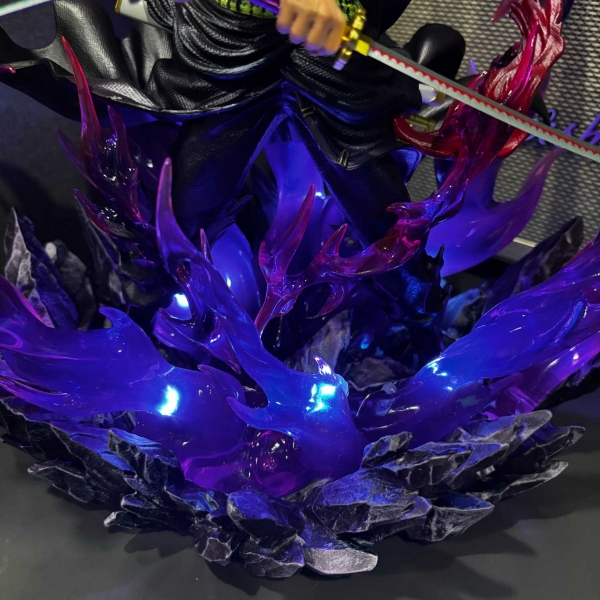 Mô hình Zoro Siêu Ngầu 30 cm JT studio có LED - One Piece