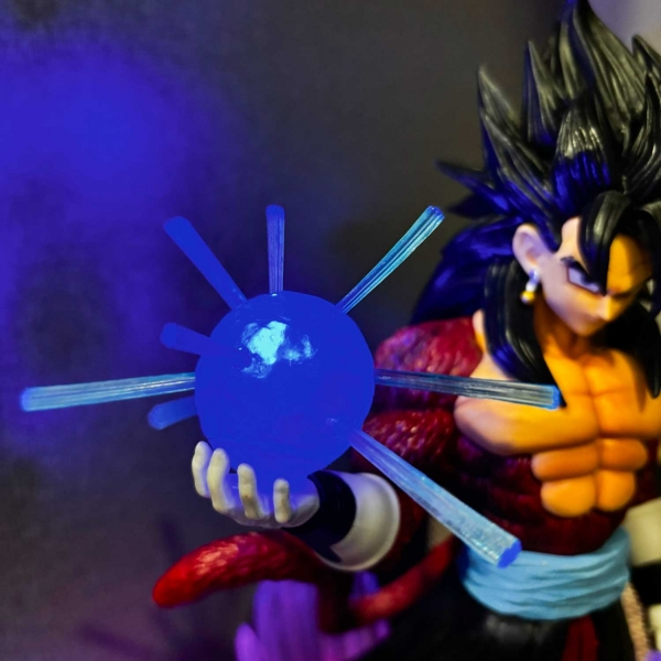 Mô hình Gogeta SSJ4 cầm ngọc 37 cm có LED - Dragon Ball