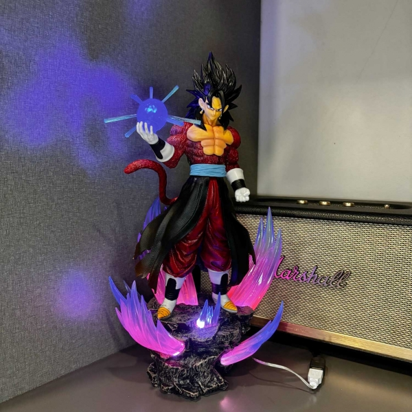 Mô hình Gogeta SSJ4 cầm ngọc 37 cm có LED - Dragon Ball