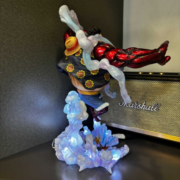 Mô hình Luffy Gear 4 siêu nét 38 cm có LED  - One Piece