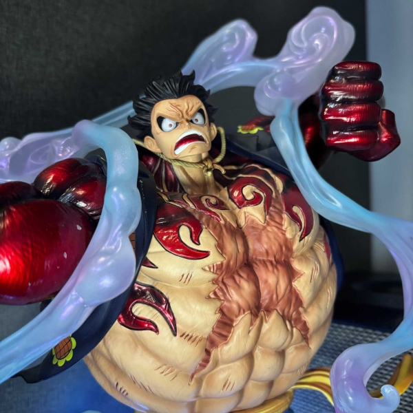 Mô hình Luffy Gear 4 siêu nét 38 cm có LED  - One Piece