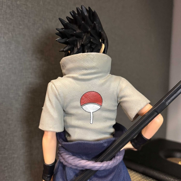 Mô hình Sasuke 38 cm 2 đầu có LED usb - Naruto