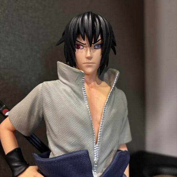 Mô hình Sasuke 38 cm 2 đầu có LED usb - Naruto