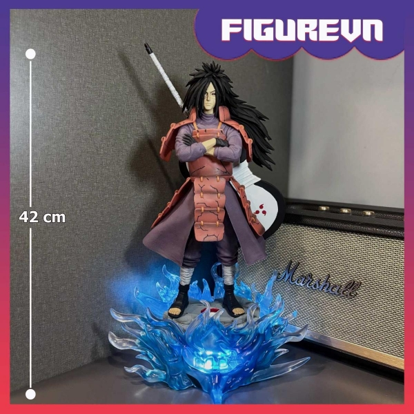 Mô hình Uchiha Madara 42 cm có LED - Naruto