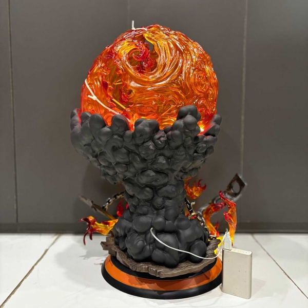 [Siêu Phẩm] Mô hình Ace Hỏa Quyền 56 cm có LED (USB) - One Piece