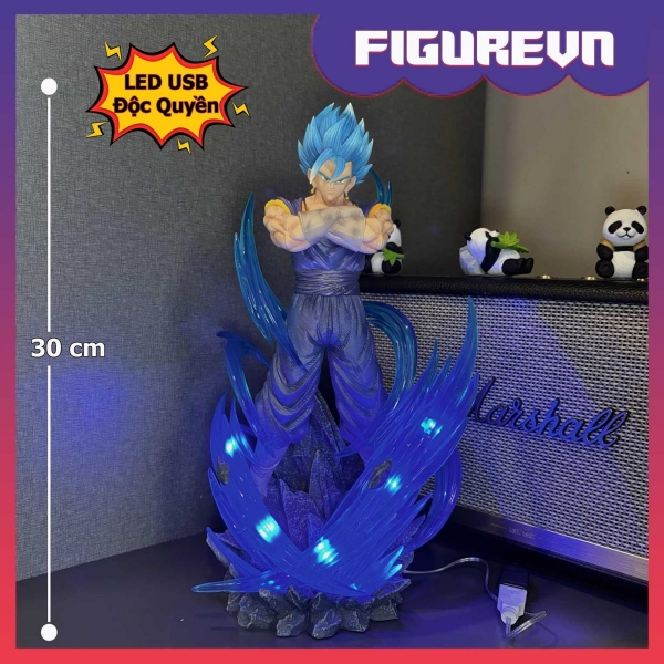 Mô hình Vegito khoanh tay YS studio 30 cm có LED - Dragon Ball