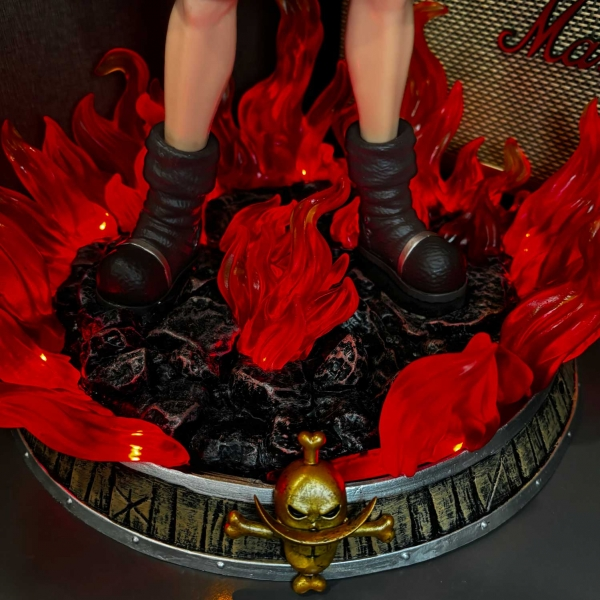 Mô hình Ace 41 cm siêu ngầu có LED - One Piece