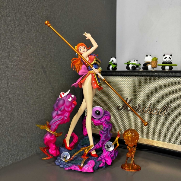 Mô hình Nami và Zues siêu xinh 31 cm - One Piece