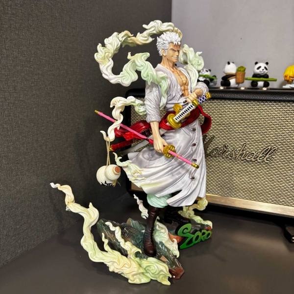 Mô hình Zoro Wano 2 đầu 28 cm  - One Piece