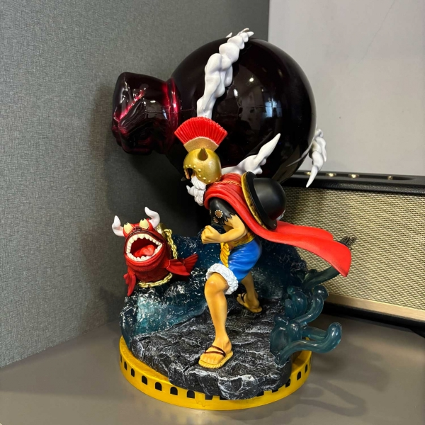 Mô hình Luffy G4 vs Chiến Ngư Vương 38 cm - One Piece